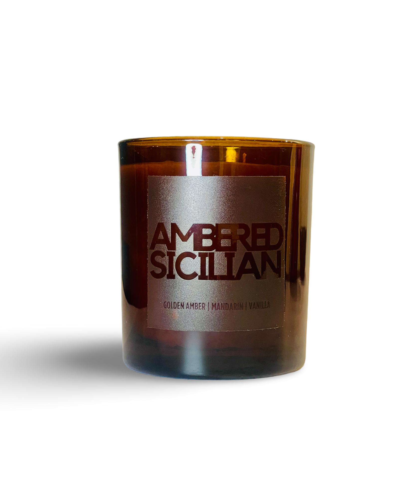 Ambered Sicilian Candle (312 G)