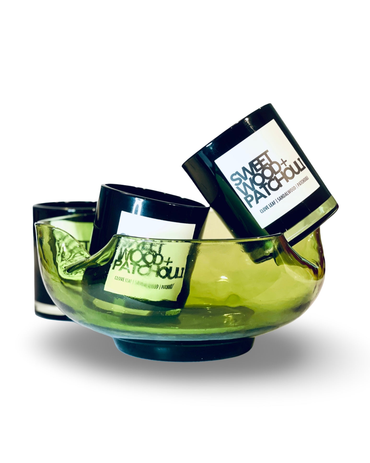 Earthy scented candles