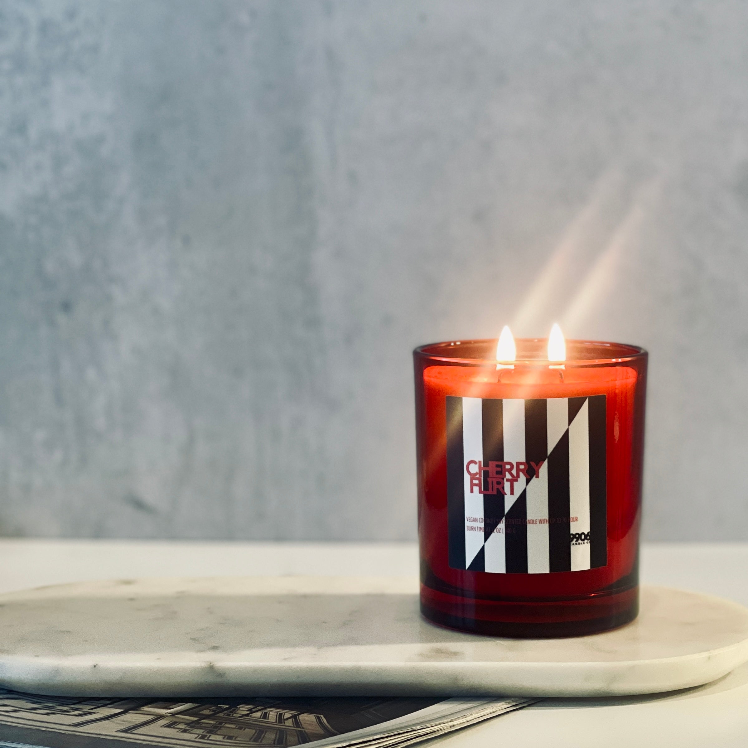 Cozy home fragrances, Essential oil infused candles, Long-lasting aromatic candles, Cherry Scented Candle, Fruity Candles, Hand-poured scented candle, Luxury candles for home, Fruity scented candle